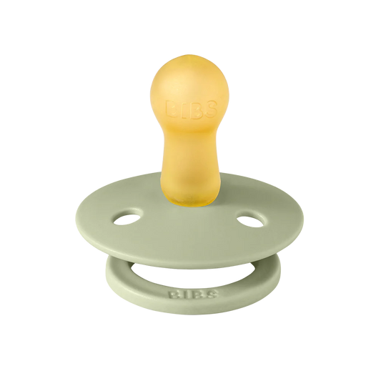 BIBS Colour Natural Latex Pacifier - Sage Size 1