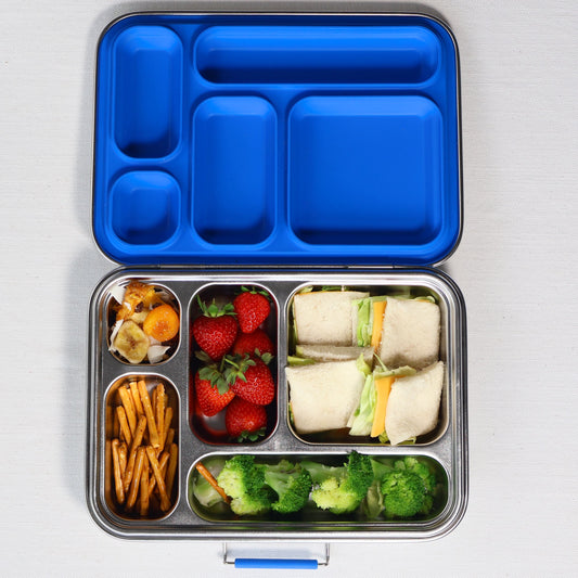 SummitCo Stainless Steel Lunchbox 5 - Ocean - Leakproof, Dishwasher Safe