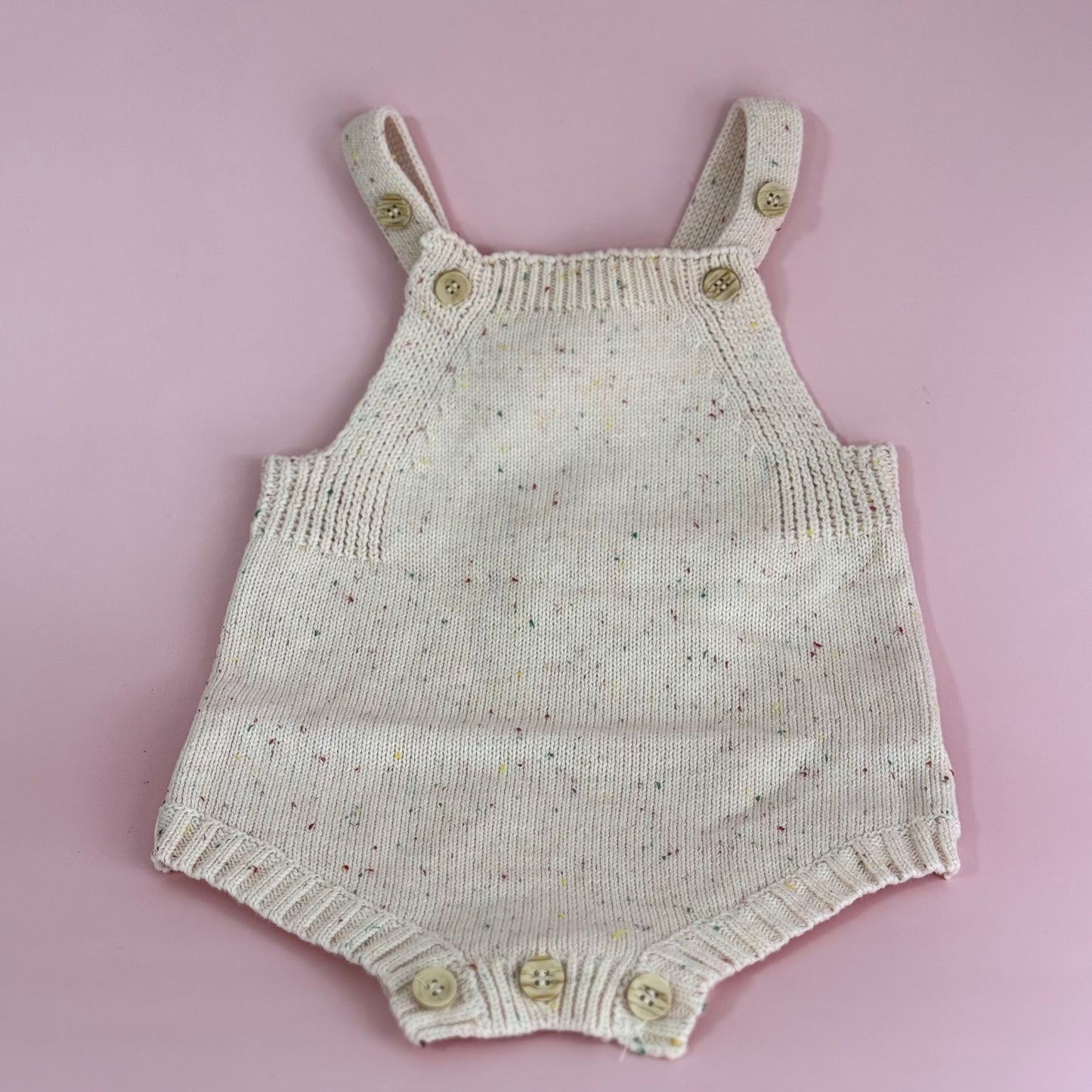 Knit Confetti Romper
