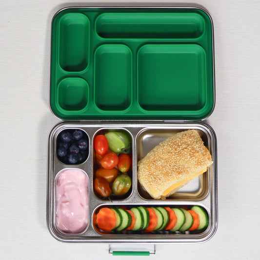 SummitCo Stainless Steel Lunchbox 5 - Forest - Leakproof, Dishwasher Safe