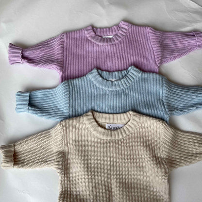 Chunky Knit Jersey - Personalisation Available