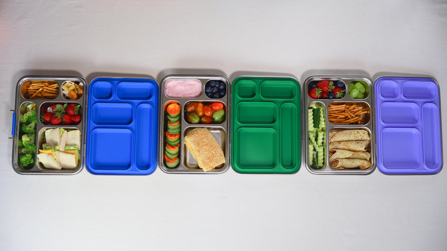 SummitCo Stainless Steel Lunchbox 5 - Ocean - Leakproof, Dishwasher Safe