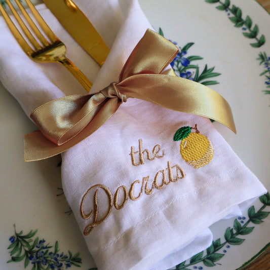 Maison Pure Linen Napkin - White