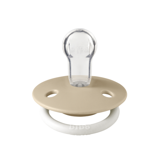 BIBS De Lux Silicone - Vanilla Glow In The Dark - ONE SIZE
