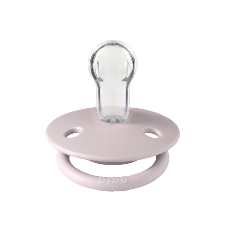 BIBS De Lux Silicone - Pink Plum - ONE SIZE