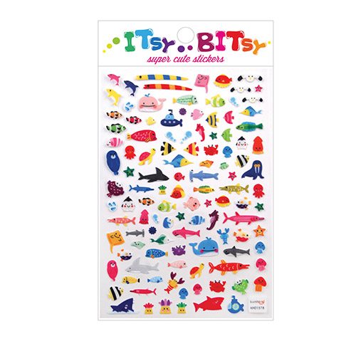 Itsy Bitsy Alphabet Stickers - OOLY
