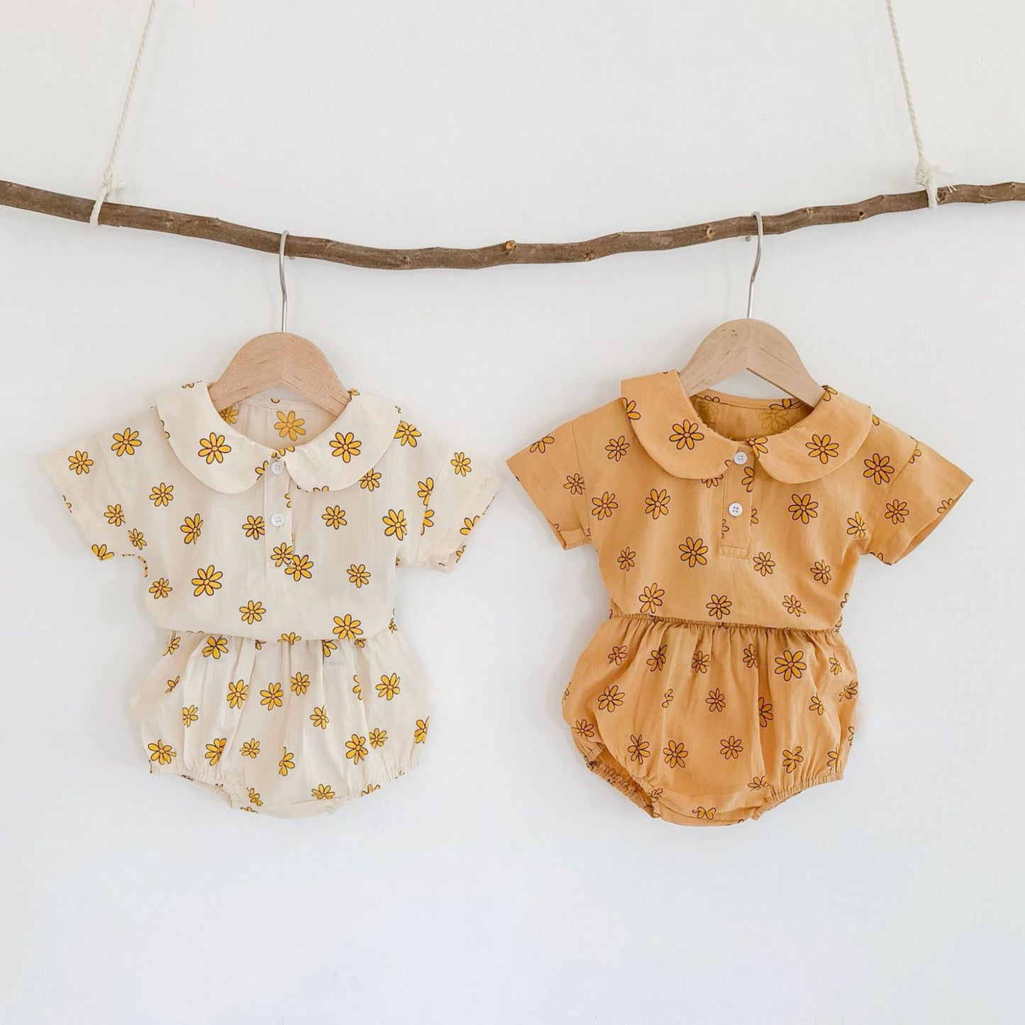 Alyssa Blouse and Bloomer Set - Honey