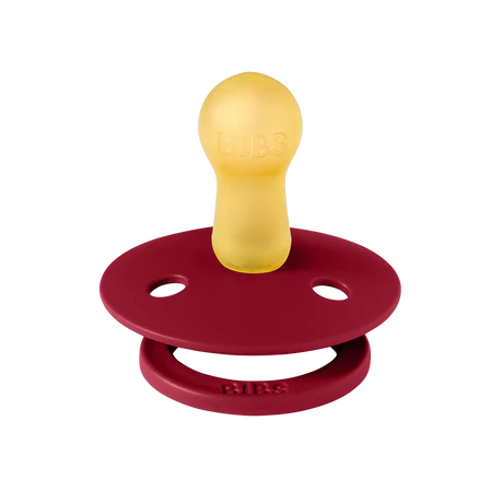 BIBS Natural Latex Pacifier - Ruby size 1