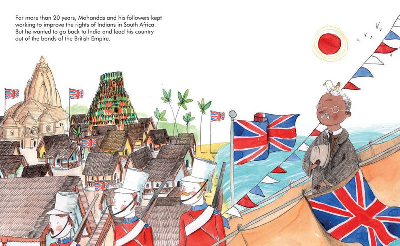 Little People, Big Dreams - Mahatma Gandhi - Hardcover