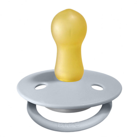 BIBS De Lux Natural Latex Pacifier - Cloud Size 2
