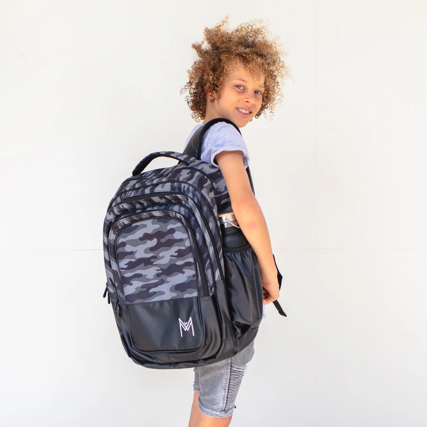 MontiiCo School Bag | Combat Print | For Kids & Teens