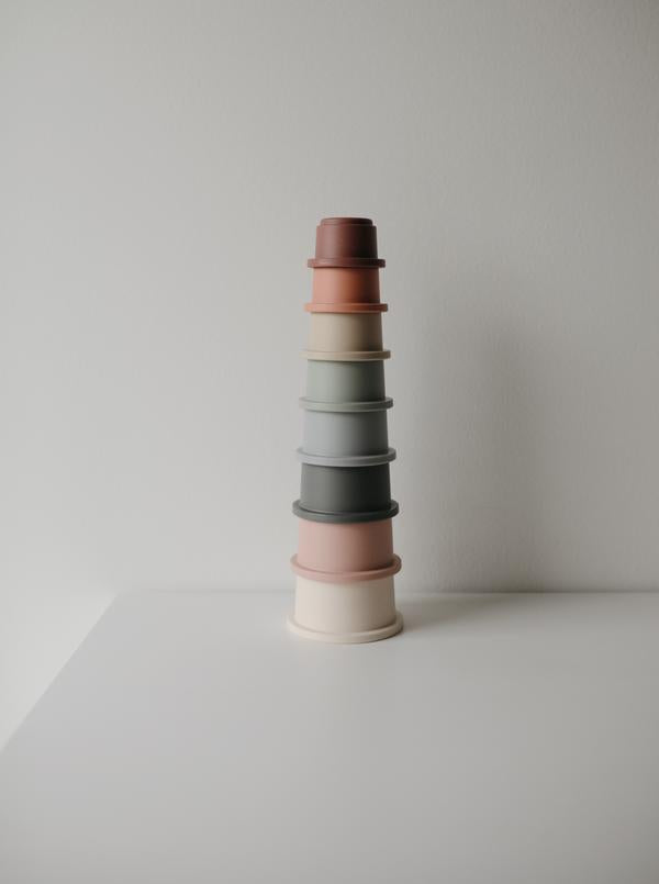 Mushie Stacking Cups Toy - Original