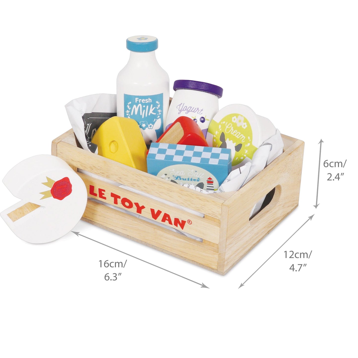 Le Toy Van - Cheese & Dairy Crate