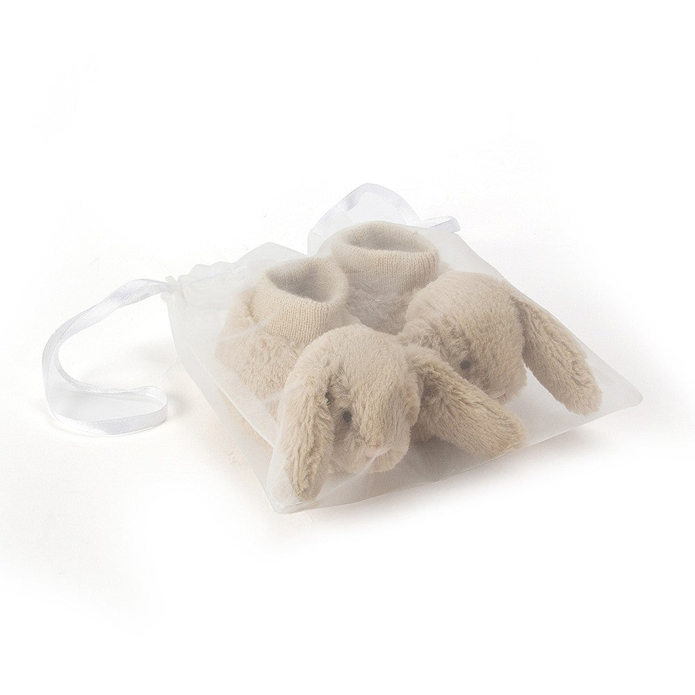Jellycat - Bashful Beige Bunny Booties