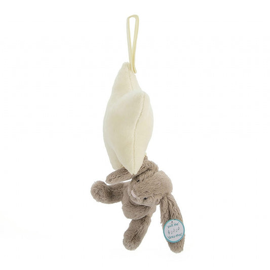 Jellycat - Bashful Beige Bunny Star Musical Pull