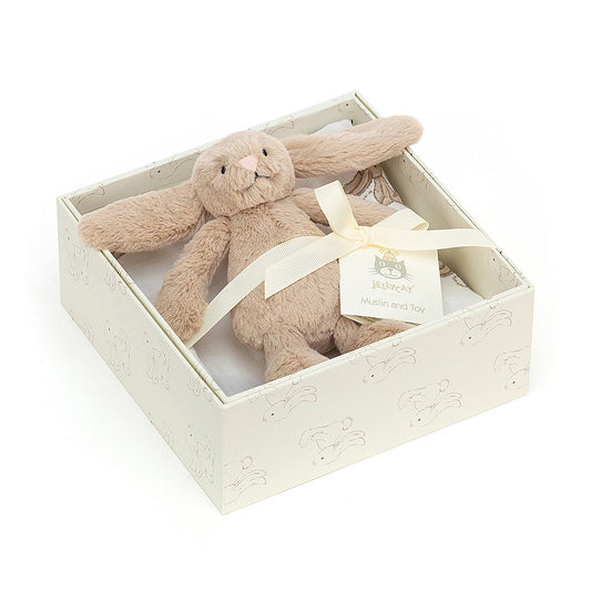 Jellycat - Bashful Beige Bunny Gift Set