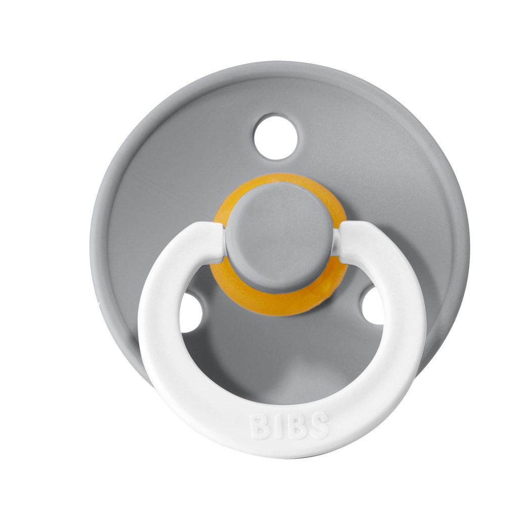 BIBS Natural Latex Pacifier - Cloud | Glow in the dark - Size 2