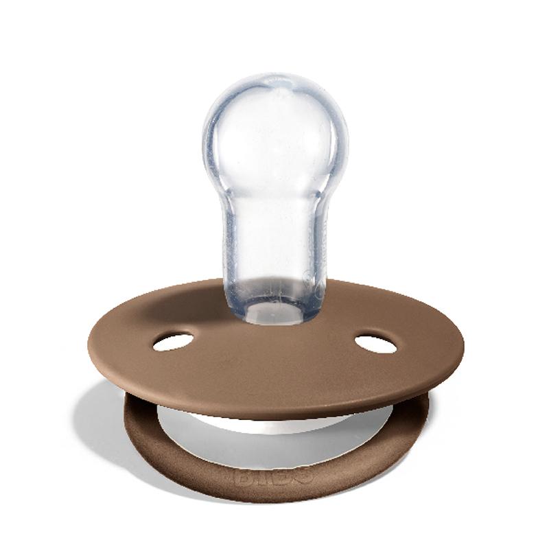 BIBS De Lux Silicone - Dark Oak - ONE SIZE