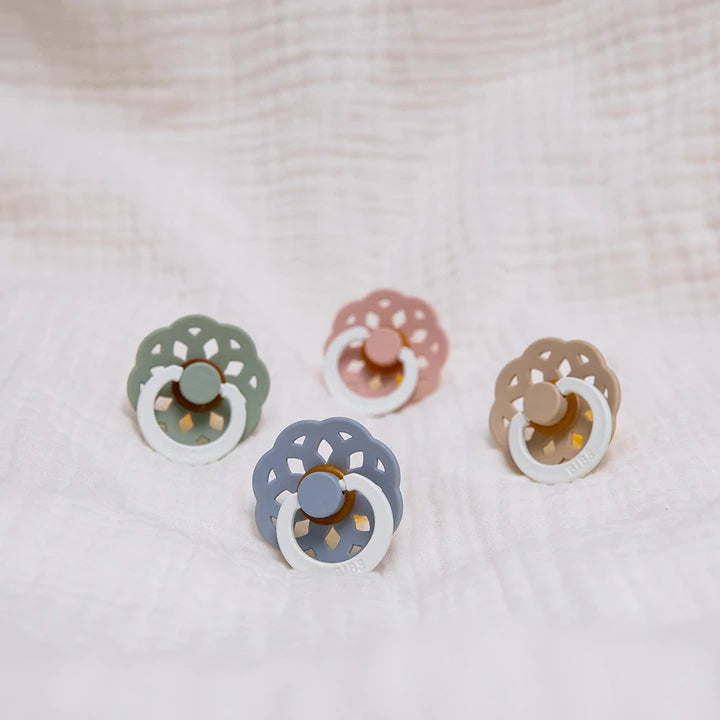 BIBS Boheme | Glow in the dark - Blush - Size 2