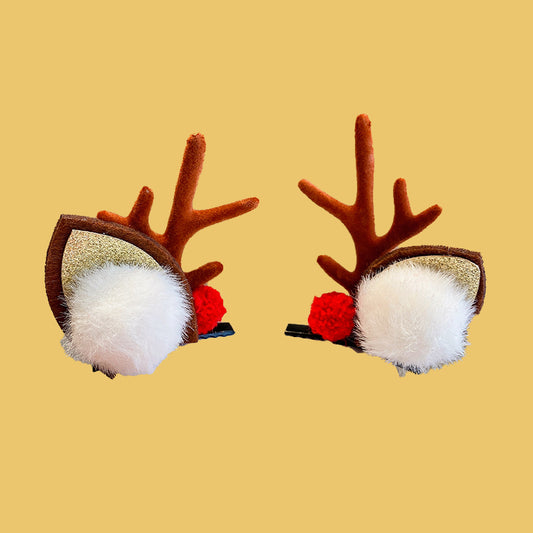 Christmas Hair Clip - Sparkle Ears