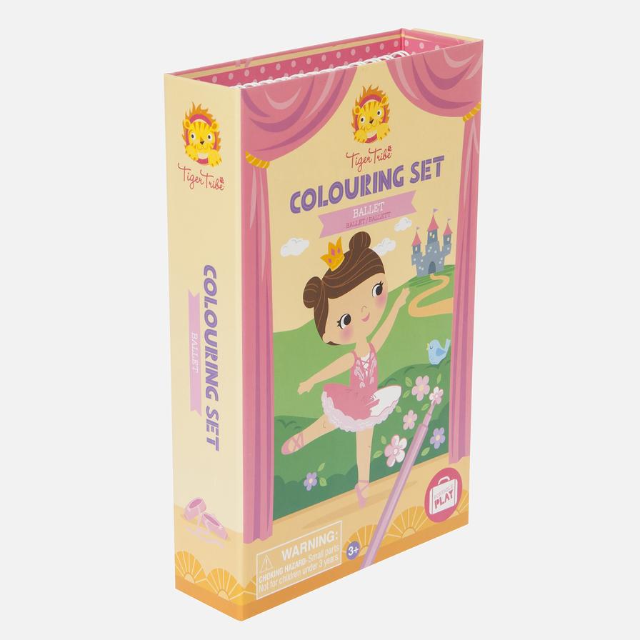Tiger Tribe - Colouring Set - Ballet