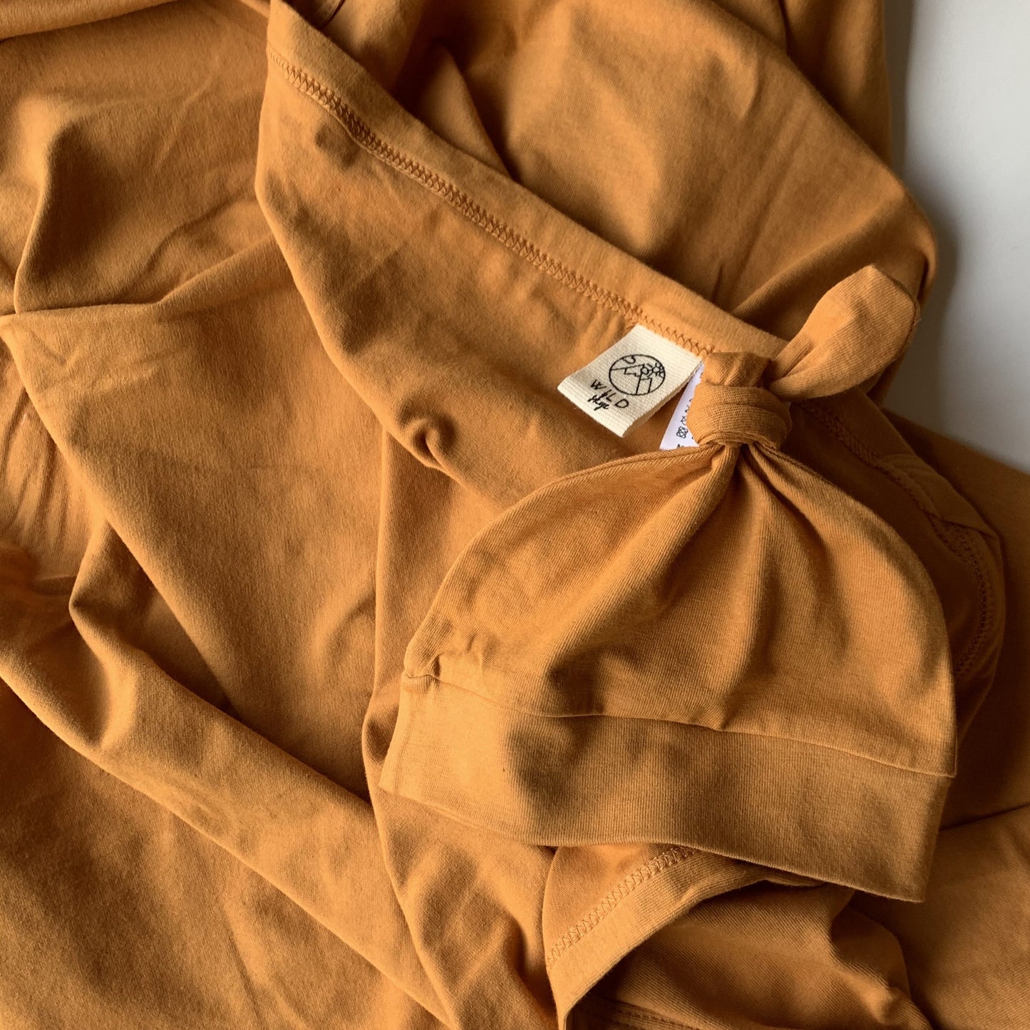 Wild Skye Jersey Wrap Set with Beanie or Topknot - Bronze