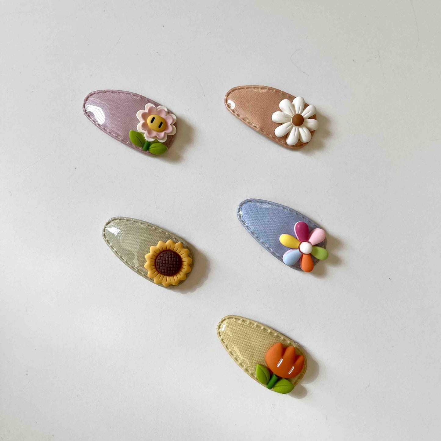 Floral Garden Clip Set