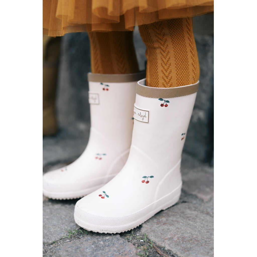 Konges Sloejd Misa Pointelle Tights - Vanilla