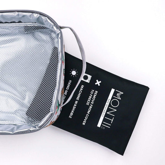 MontiiCo Insulated Lunch Bag with Ice Pack - Unicorn V2
