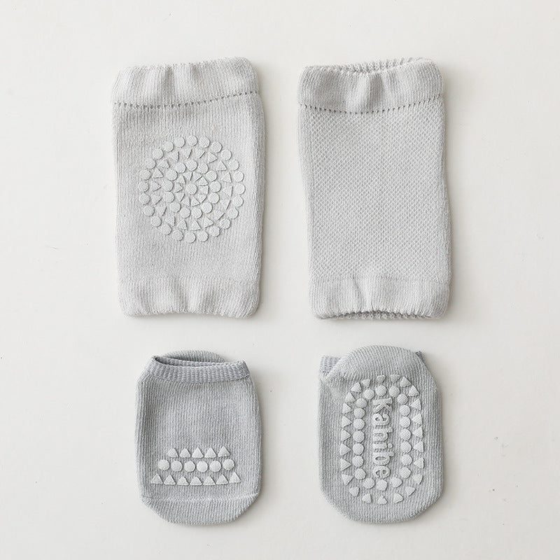 Crawling Kneepads and Socks Set