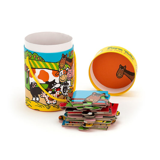 Jellycat - Farm Tails Puzzle