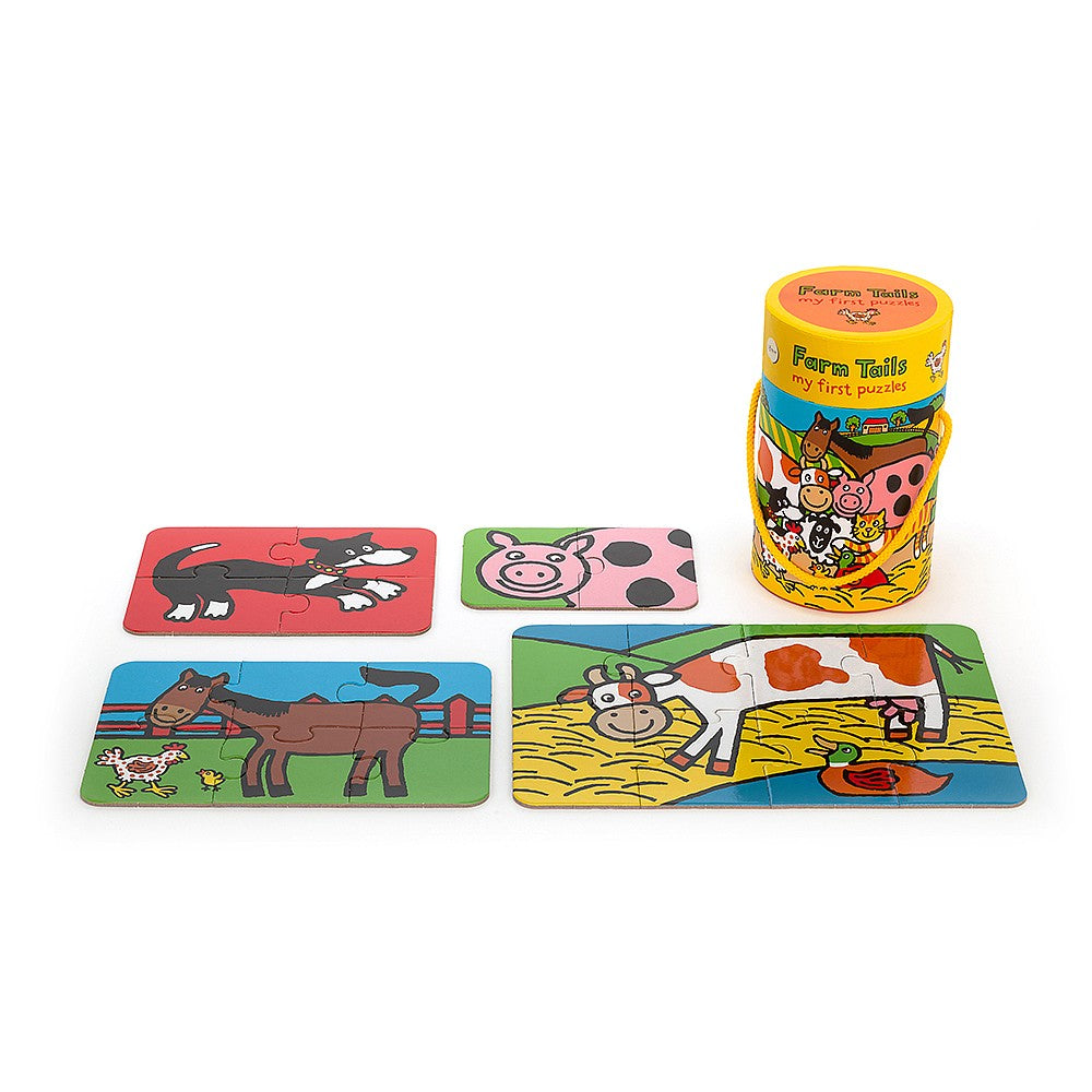 Jellycat - Farm Tails Puzzle