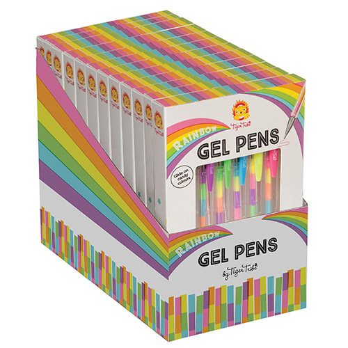 Tiger Tribe - Rainbow Gel Pens
