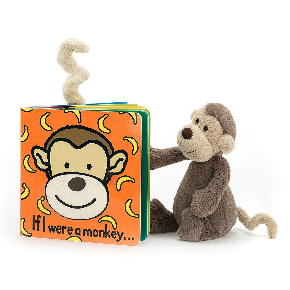 Jellycat - If I Were A Monkey Book
