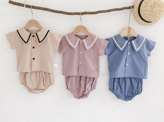 Alexander Shirt and Bloomer Set - Dusty Rose