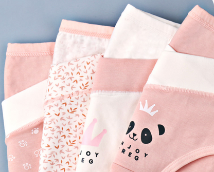 Under The Bump Maternity Panty Sets - Pink Panda theme