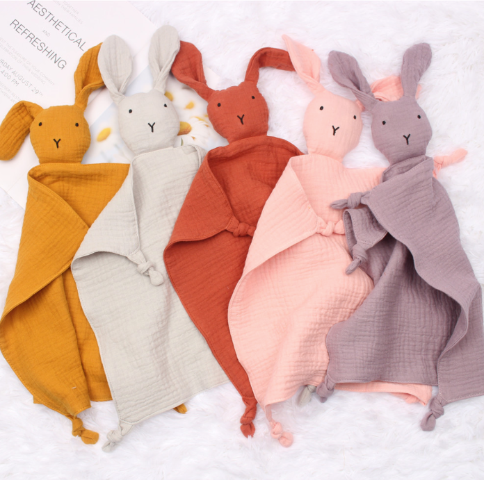 Muslin Double Layer Bunny Lovey