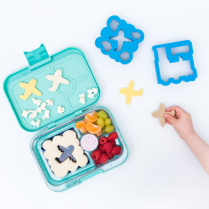 The Lunch Punch | Transport Shape Sandwich Cutters | For Toddlers and Kids