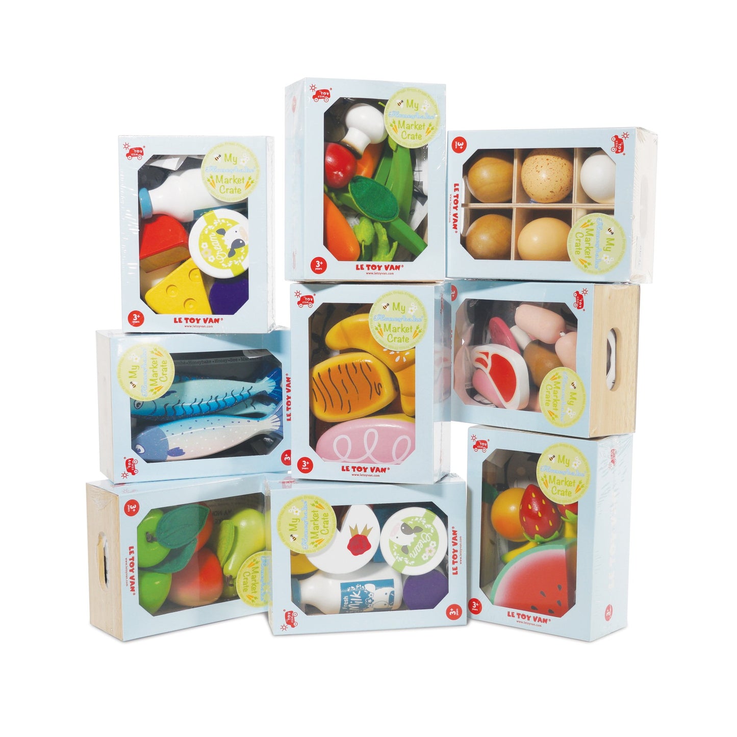 Le Toy Van - Farm Eggs Half Dozen Crate