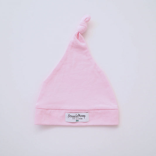 Snuggle Hunny Kids Knotted Beanie - Baby Pink