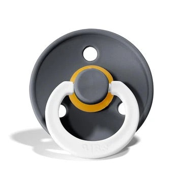 BIBS Natural Latex Pacifier - Iron glow in the dark size 1