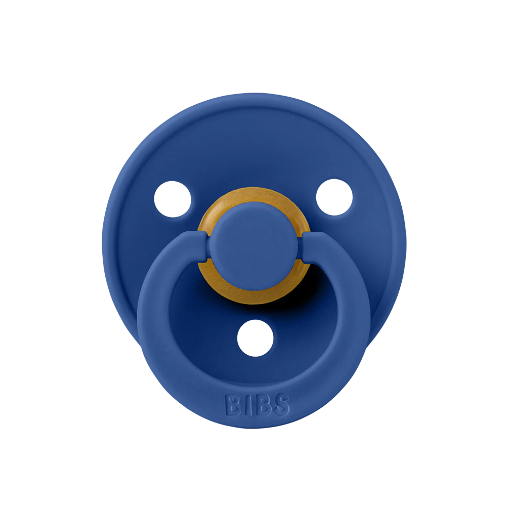 BIBS Natural Latex Pacifier - Cornflower Size 1