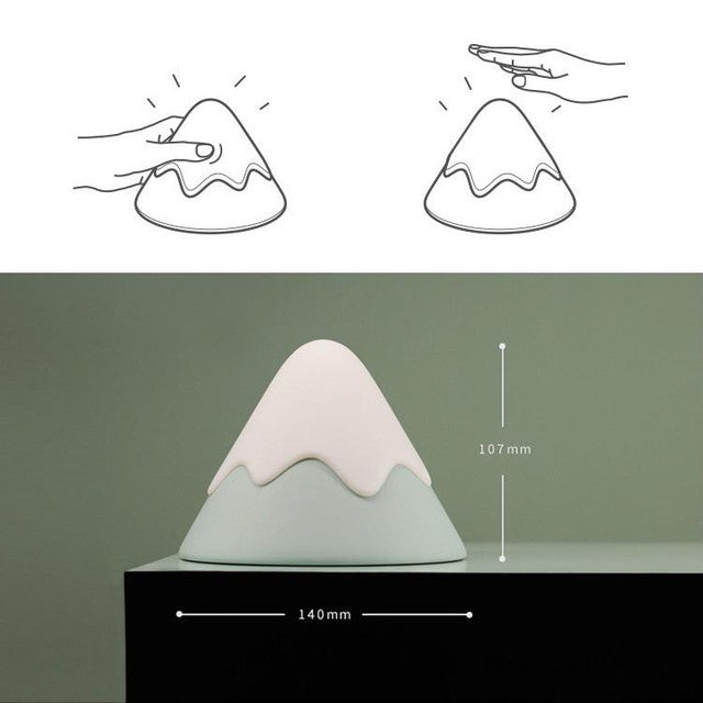 Snow Mountain Lamp