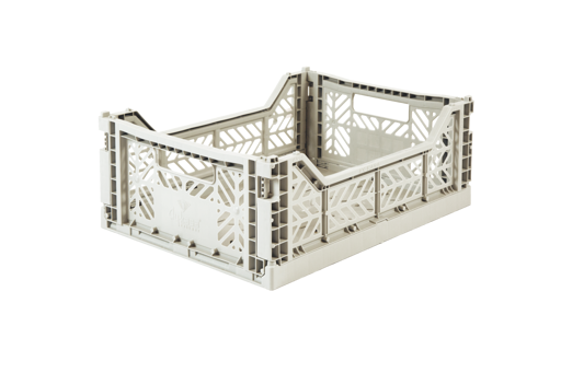 Aykasa - Mini Folding Crate - Light Grey