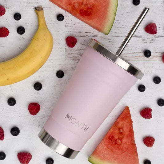 MontiiCo Original Smoothie Cup - Dusty Pink