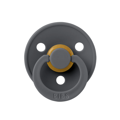 BIBS Colour Natural Latex Pacifier - Iron Size 3