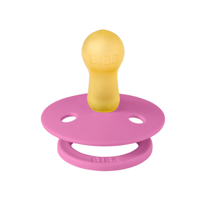 BIBS Natural Latex Pacifier - Bubblegum - Size 1