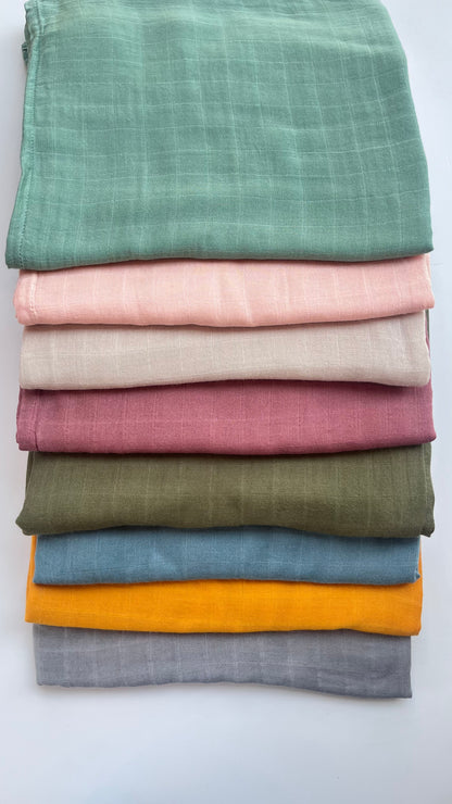 Wild Skye Muslin Wrap - Turquoise