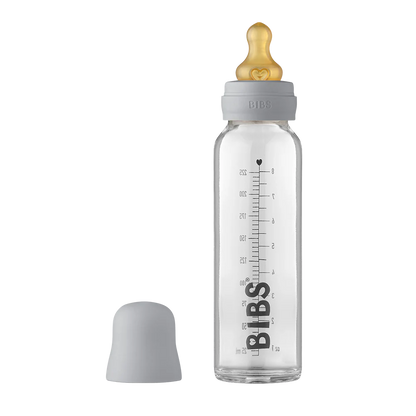 BIBS - Glass Bottle Complete Set 225ml - Cloud