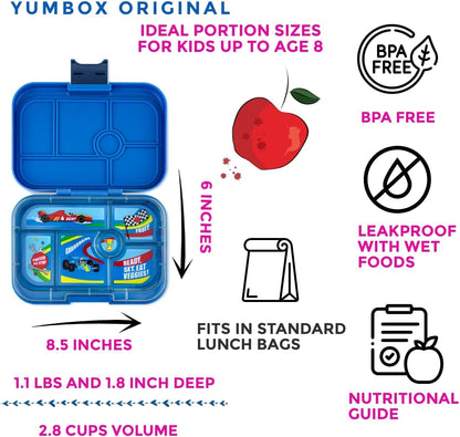 Yumbox Original - Surf Blue - Racing